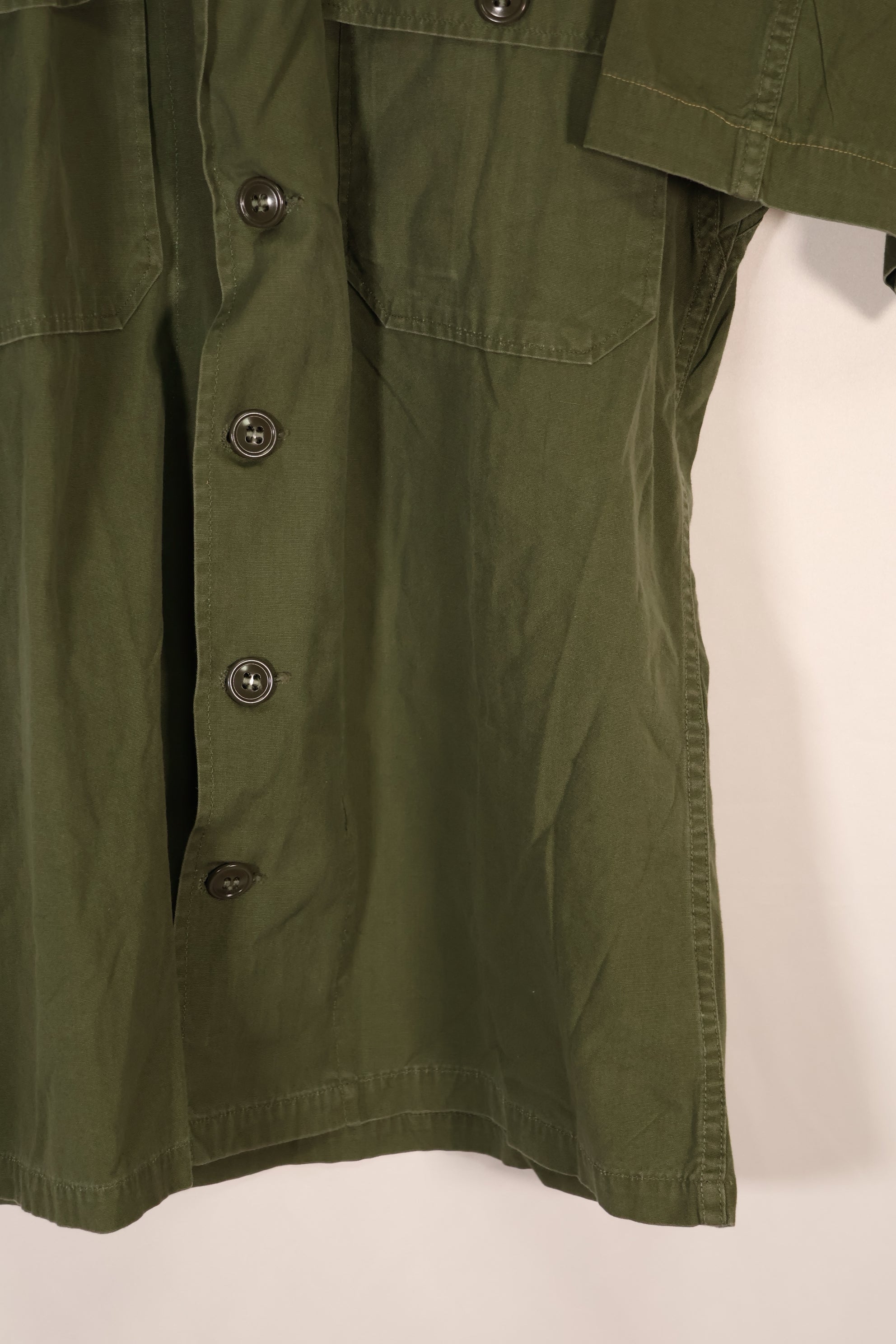 実物 1960年代初期 レア品 スペシャルウォーフェアーシャツ 半袖 パッチ取り外しあり 中古品