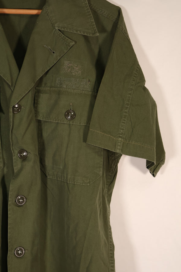 実物 1960年代初期 レア品 スペシャルウォーフェアーシャツ 半袖 パッチ取り外しあり 中古品