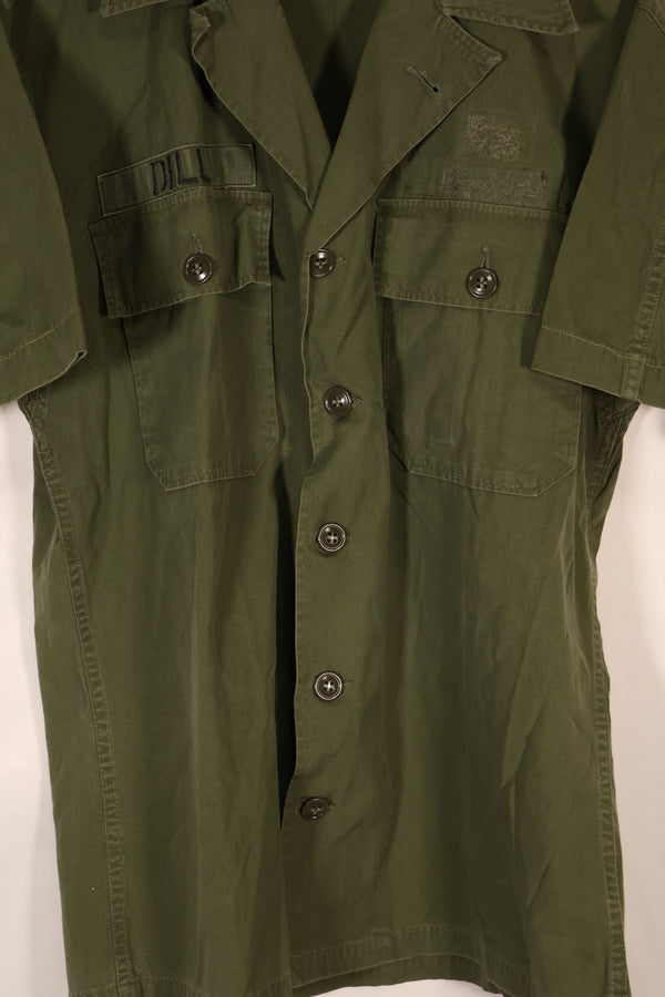 実物 1960年代初期 レア品 スペシャルウォーフェアーシャツ 半袖 パッチ取り外しあり 中古品