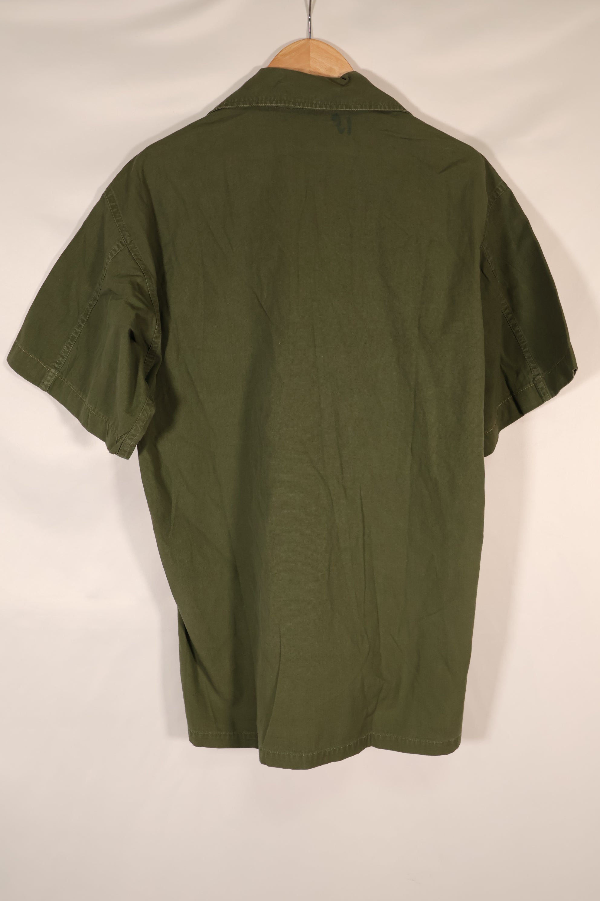 実物 1960年代初期 レア品 スペシャルウォーフェアーシャツ 半袖 パッチ取り外しあり 中古品