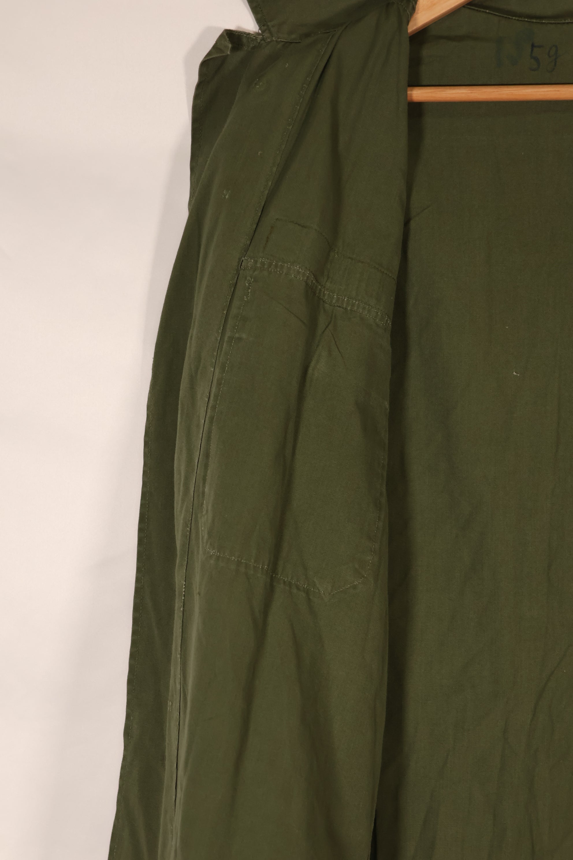 実物 1960年代初期 レア品 スペシャルウォーフェアーシャツ 半袖 パッチ取り外しあり 中古品