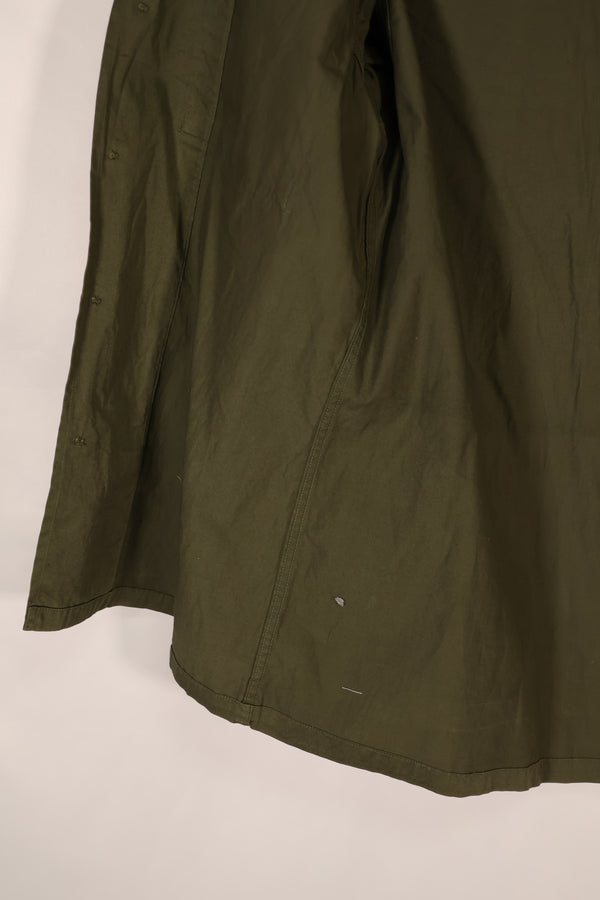 実物 韓国軍 ミリタリーポリス ポップリンシャツ 中古品 直接刺繍あり パッチ後付け