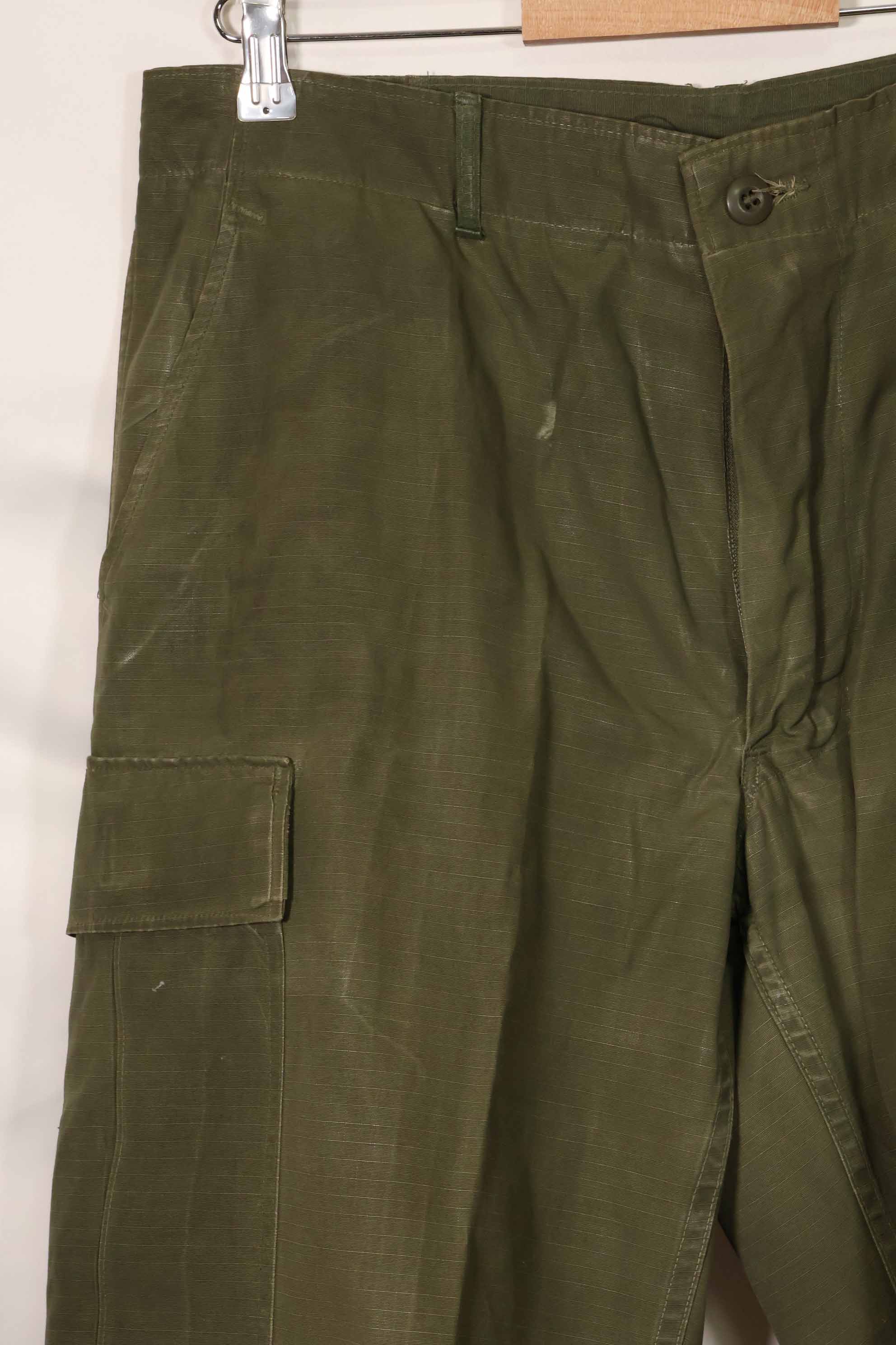 1969年契約 4th Model リップストップ ジャングルファティーグ パンツ M-R 中古品