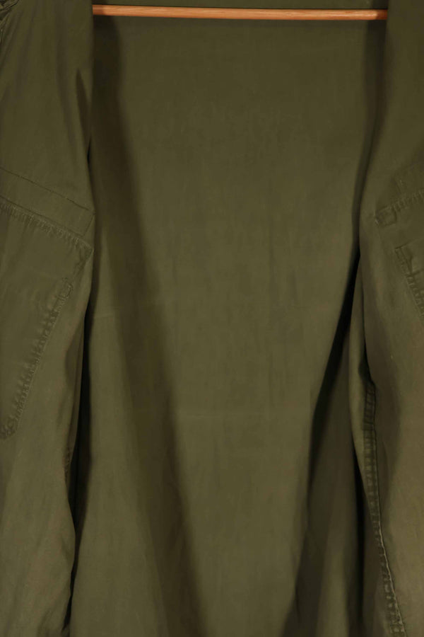 実物 ポップリン製 OG-107 ユーティリティシャツ 後付けMACVパッチ付き X-LARGE 中古品