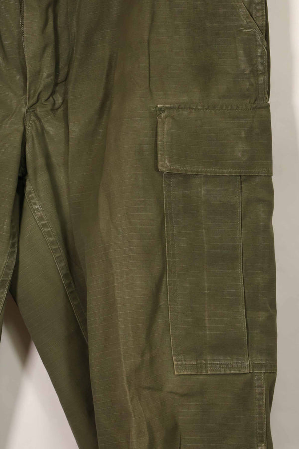 1969年契約 4th Model リップストップ ジャングルファティーグ パンツ M-R 中古品