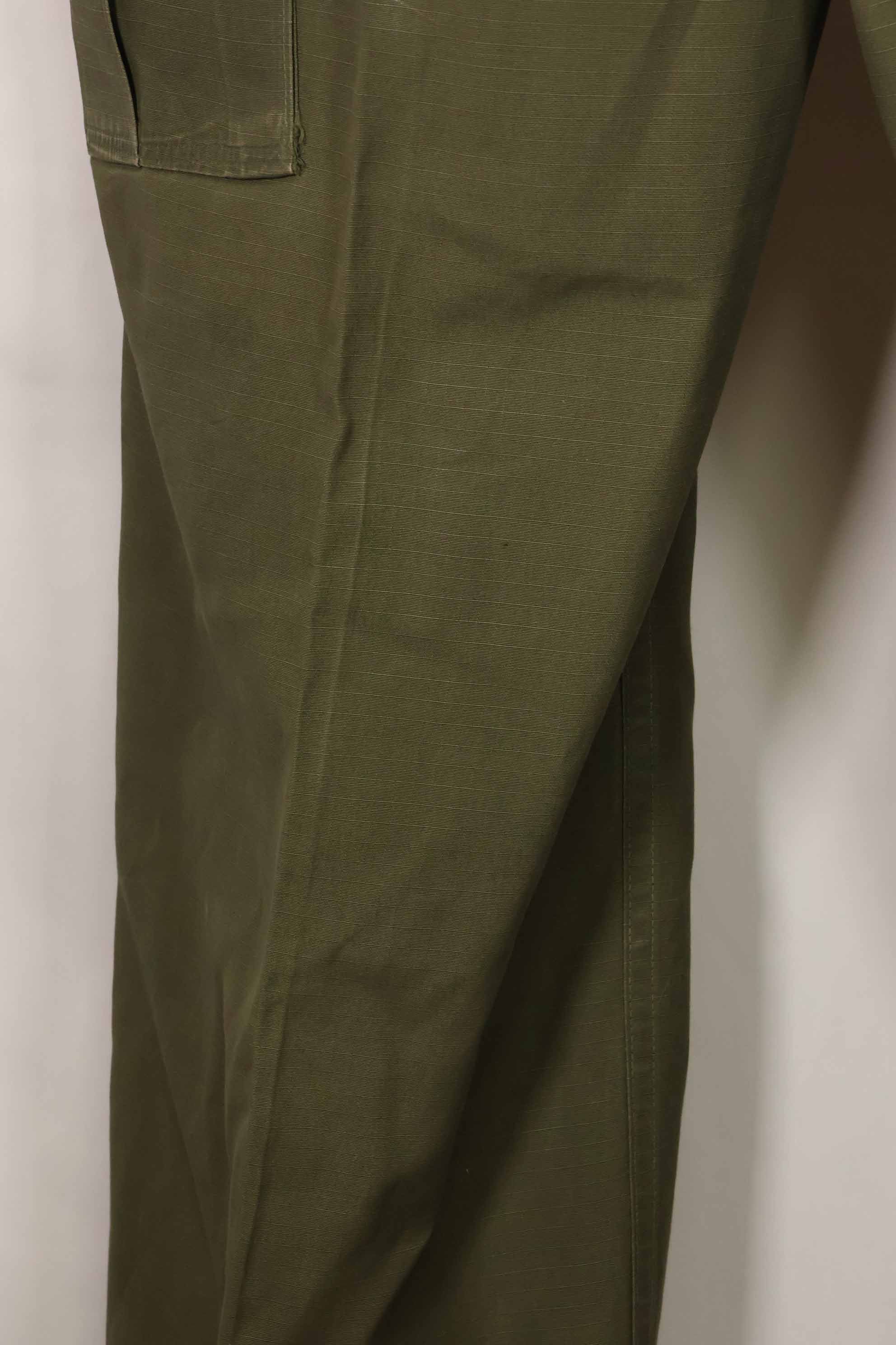 1969年契約 4th Model リップストップ ジャングルファティーグ パンツ M-R 中古品