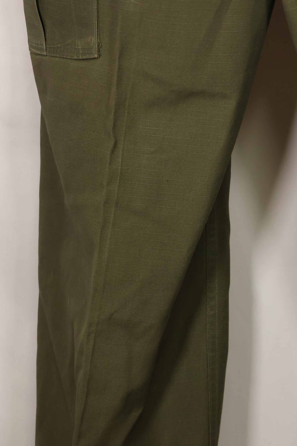 1969年契約 4th Model リップストップ ジャングルファティーグ パンツ M-R 中古品