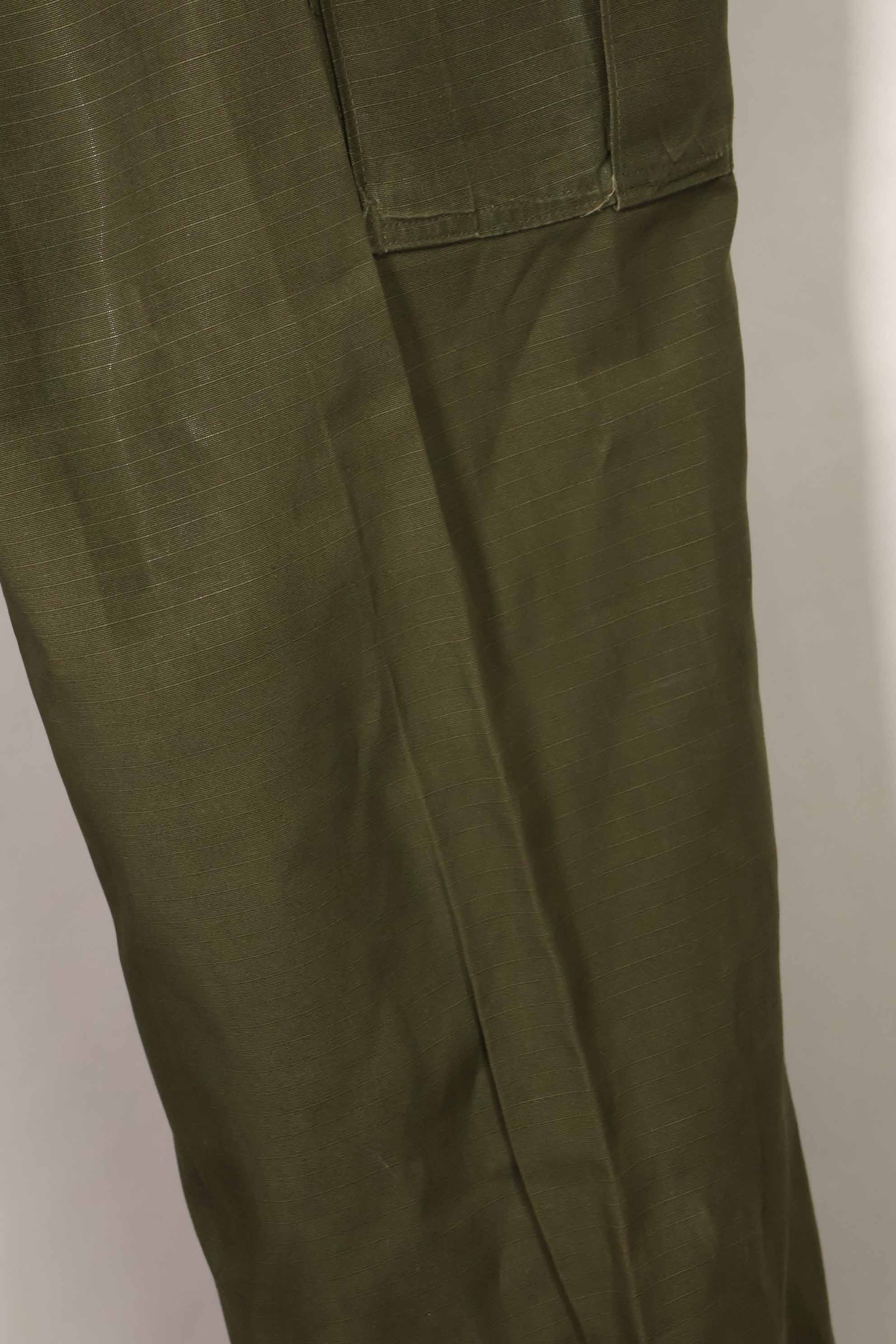 1969年契約 4th Model リップストップ ジャングルファティーグ パンツ M-R 中古品