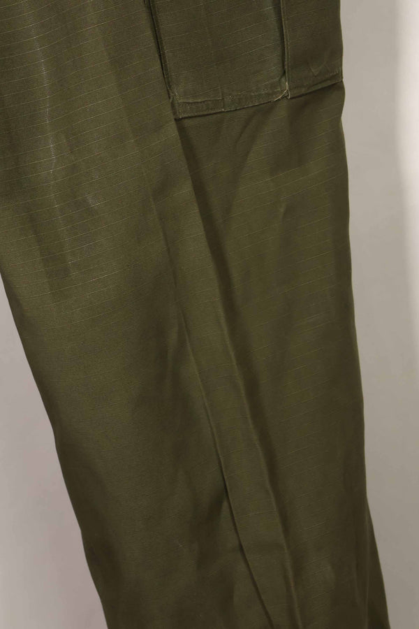 1969年契約 4th Model リップストップ ジャングルファティーグ パンツ M-R 中古品
