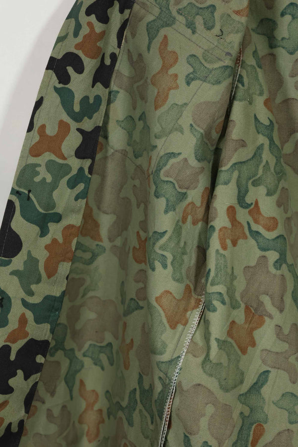 1980年代 韓国軍 フロッグスキン迷彩 HBT シャツ ほぼ未使用品 A