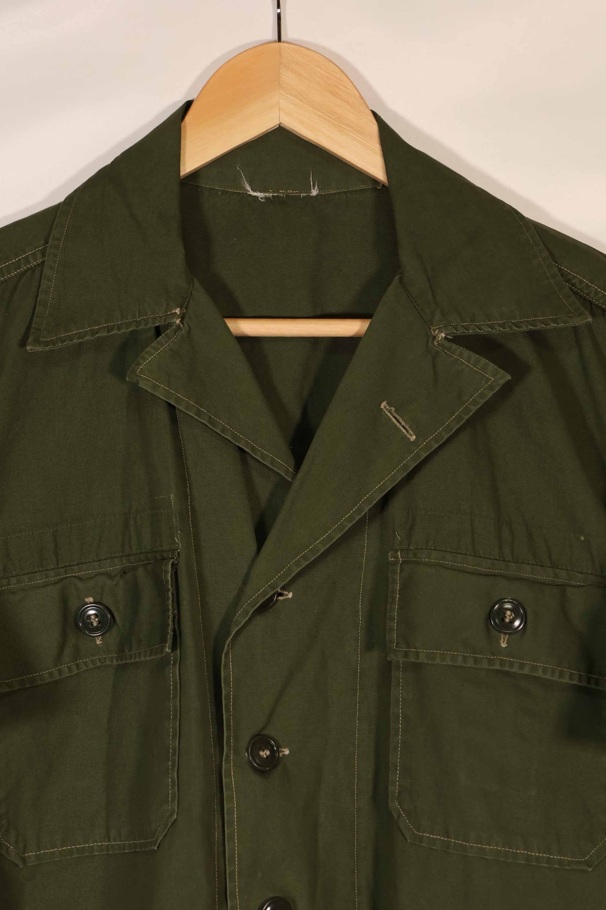 実物 1960年代 ポップリン製 OG-107 シャツ 半袖カスタム ローカルメイド品 中古