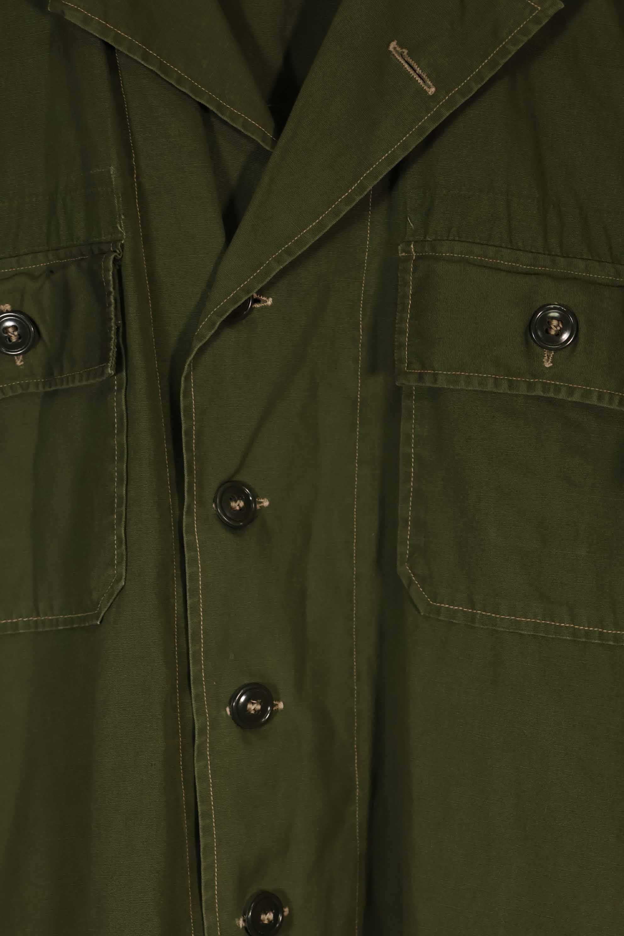 実物 1960年代 ポップリン製 OG-107 シャツ 半袖カスタム ローカルメイド品 中古