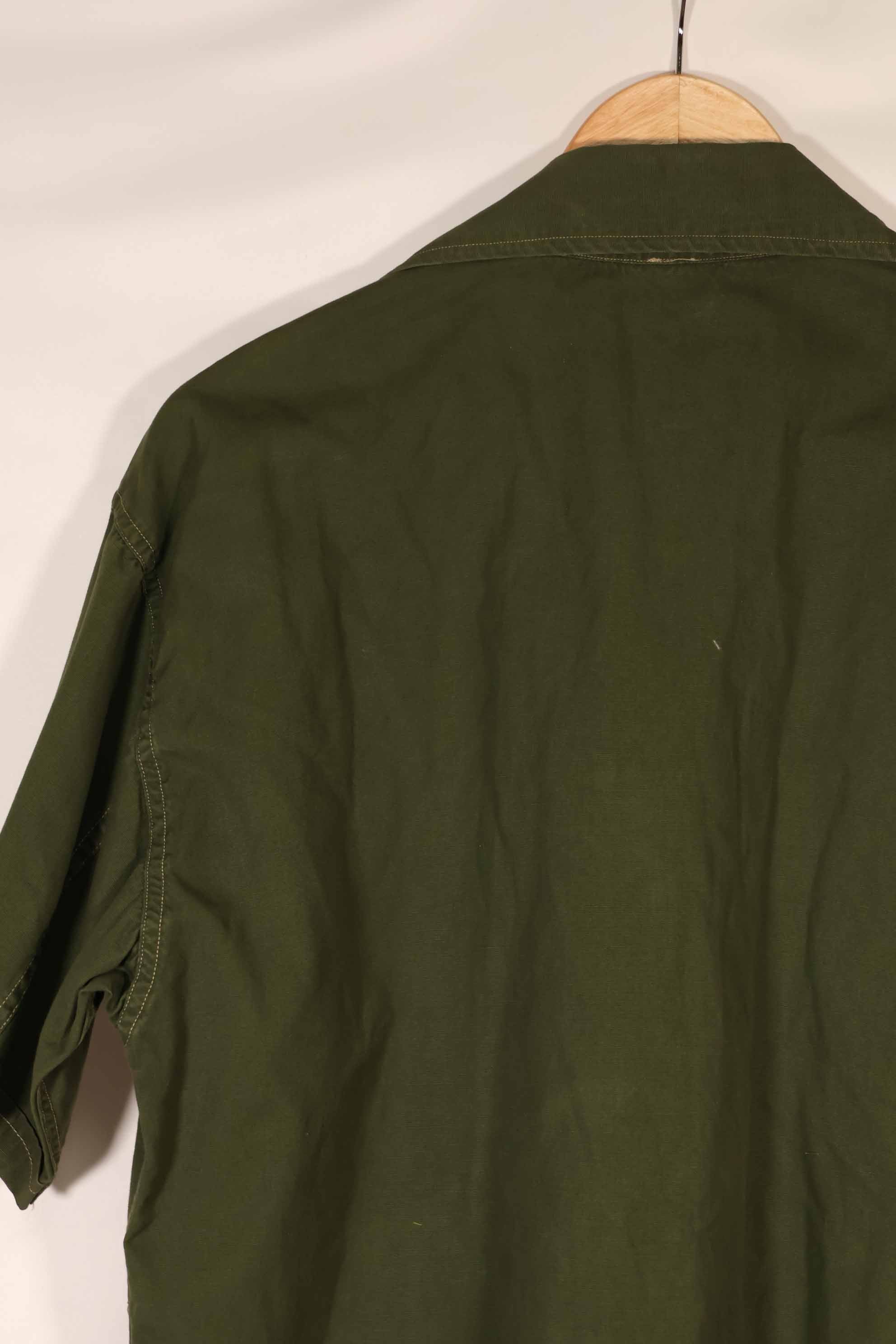 実物 1960年代 ポップリン製 OG-107 シャツ 半袖カスタム ローカルメイド品 中古