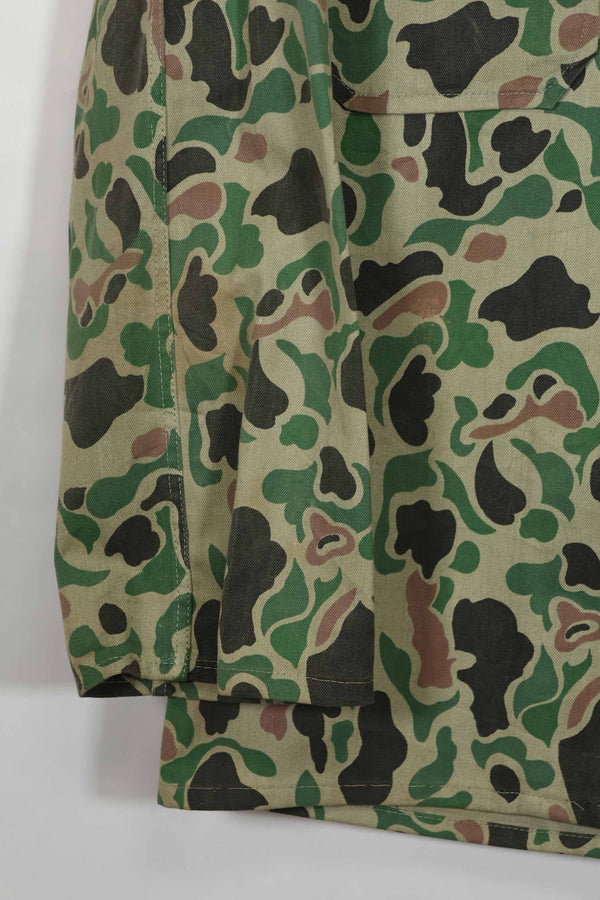 1980年代 韓国軍 フロッグスキン迷彩 HBT シャツ ほぼ未使用品 B