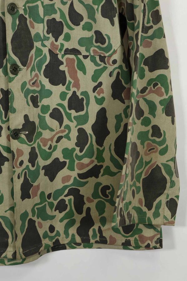 1980年代 韓国軍 フロッグスキン迷彩 HBT シャツ ほぼ未使用品 B