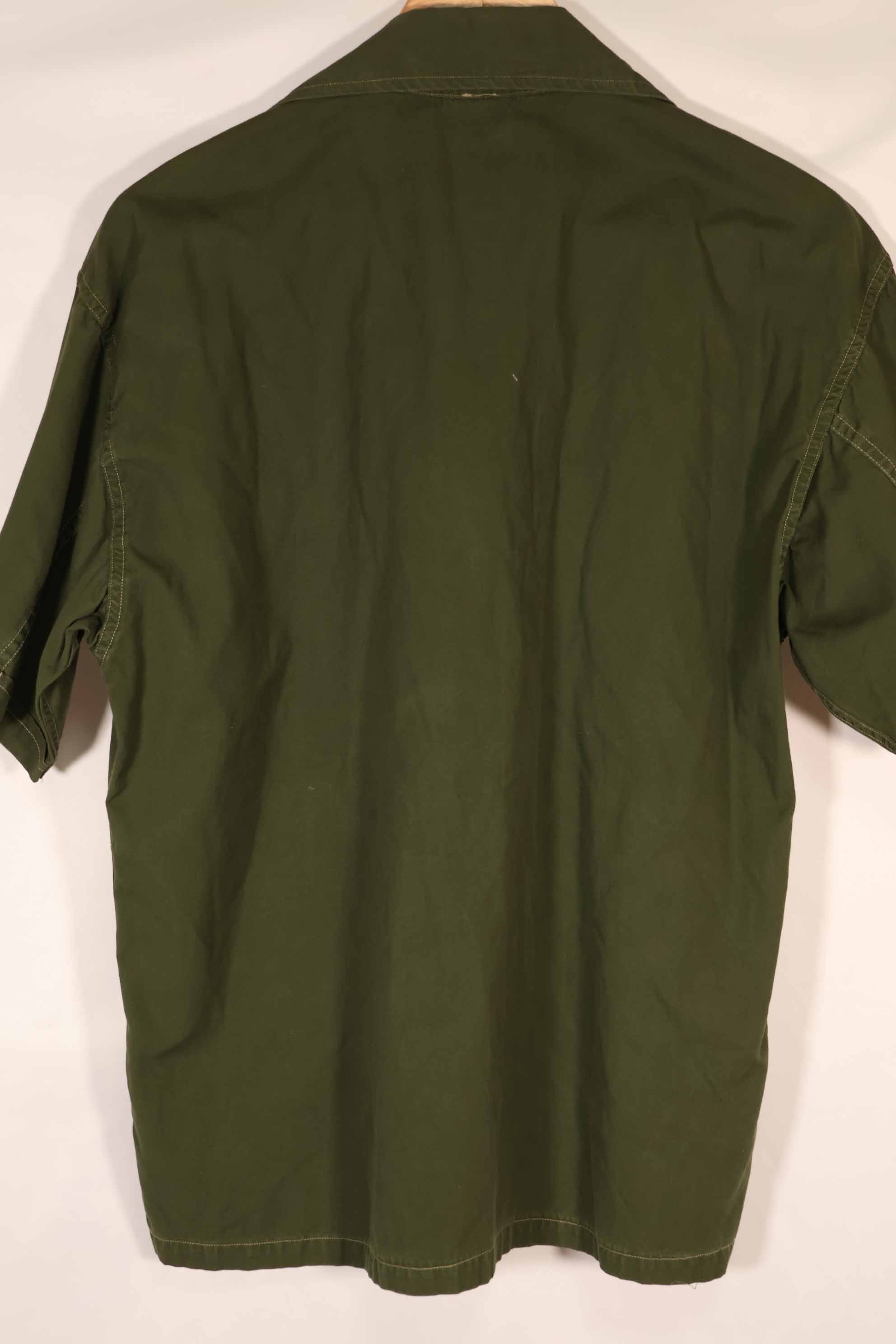 実物 1960年代 ポップリン製 OG-107 シャツ 半袖カスタム ローカルメイド品 中古