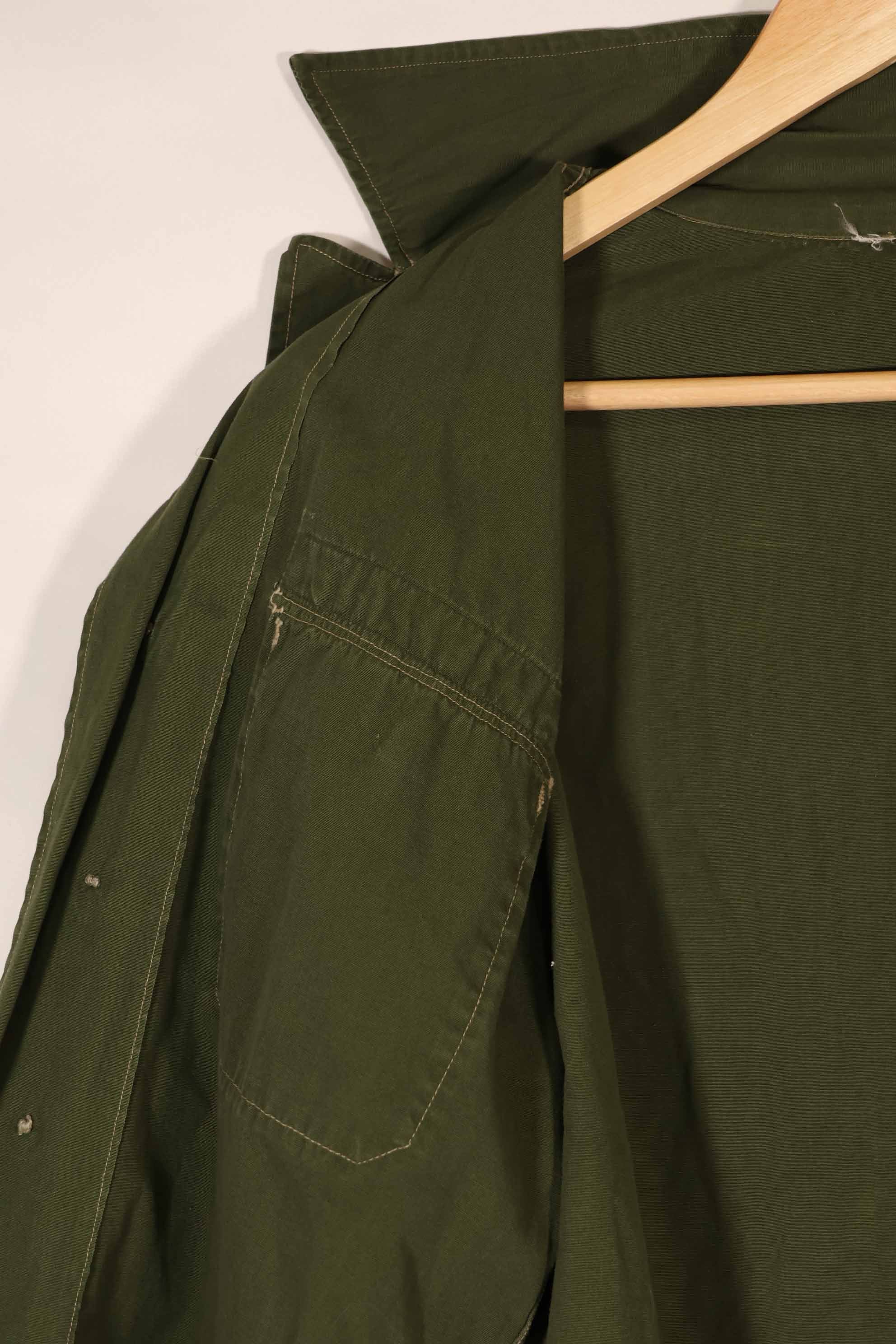 実物 1960年代 ポップリン製 OG-107 シャツ 半袖カスタム ローカルメイド品 中古