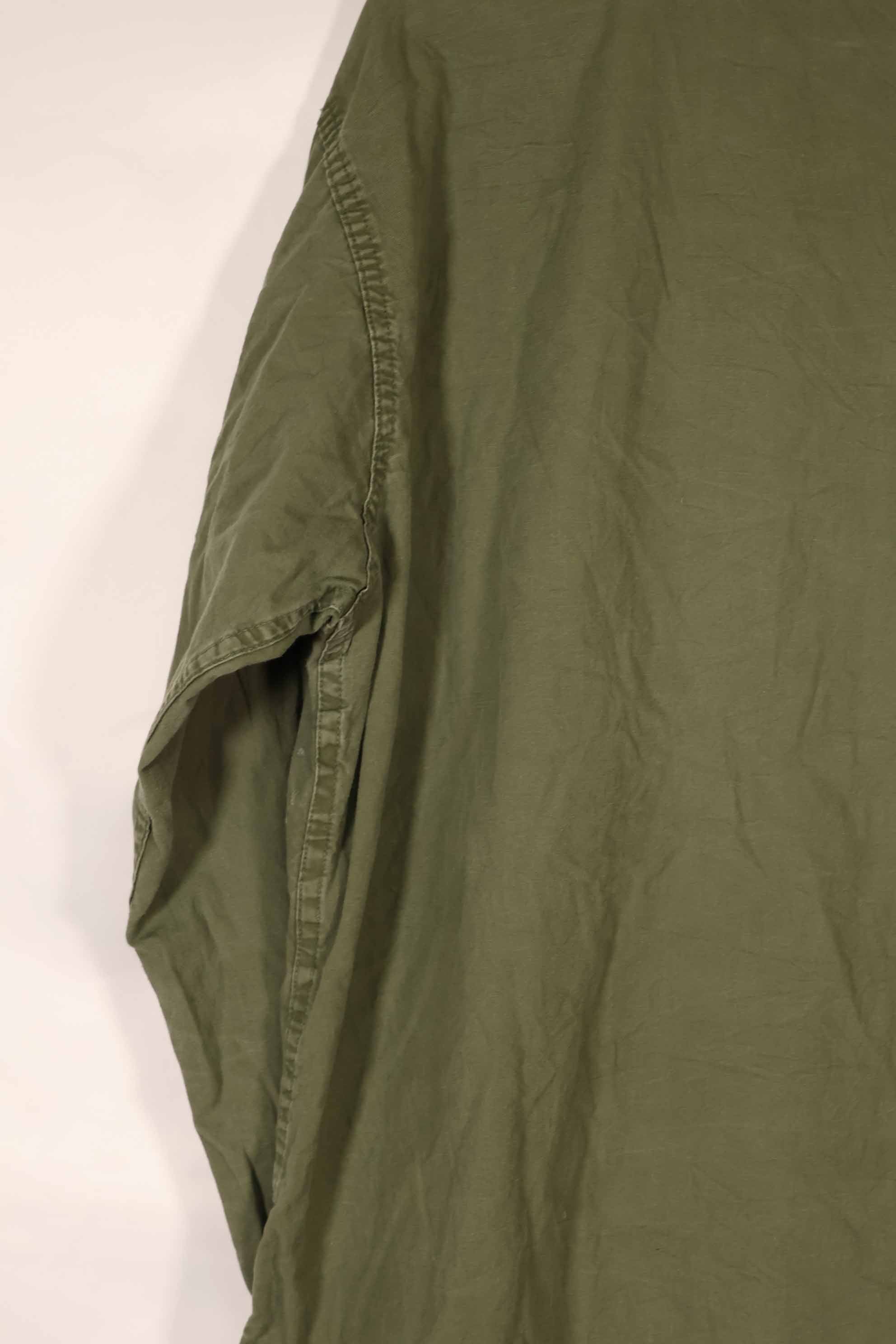 実物 1960年代 ポップリン製 OG-107 ユーティリティシャツ A