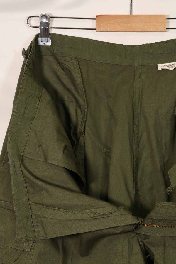 1969年契約 4th Model リップストップ ジャングルファティーグ パンツ L-R 中古品