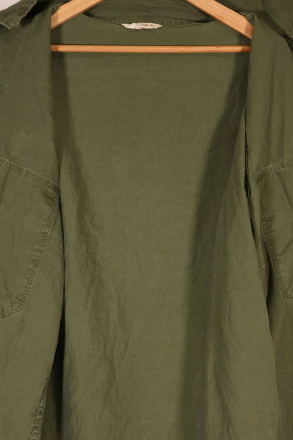 実物 1960年代 ポップリン製 OG-107 ユーティリティシャツ A