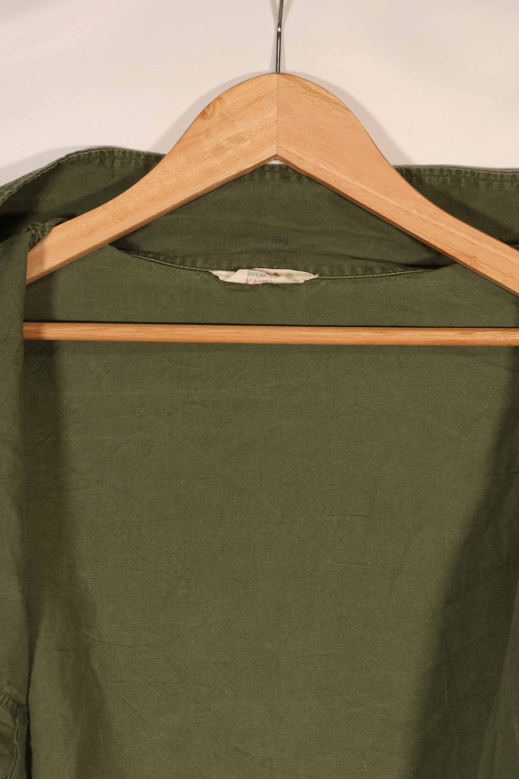 実物 1960年代 ポップリン製 OG-107 ユーティリティシャツ A