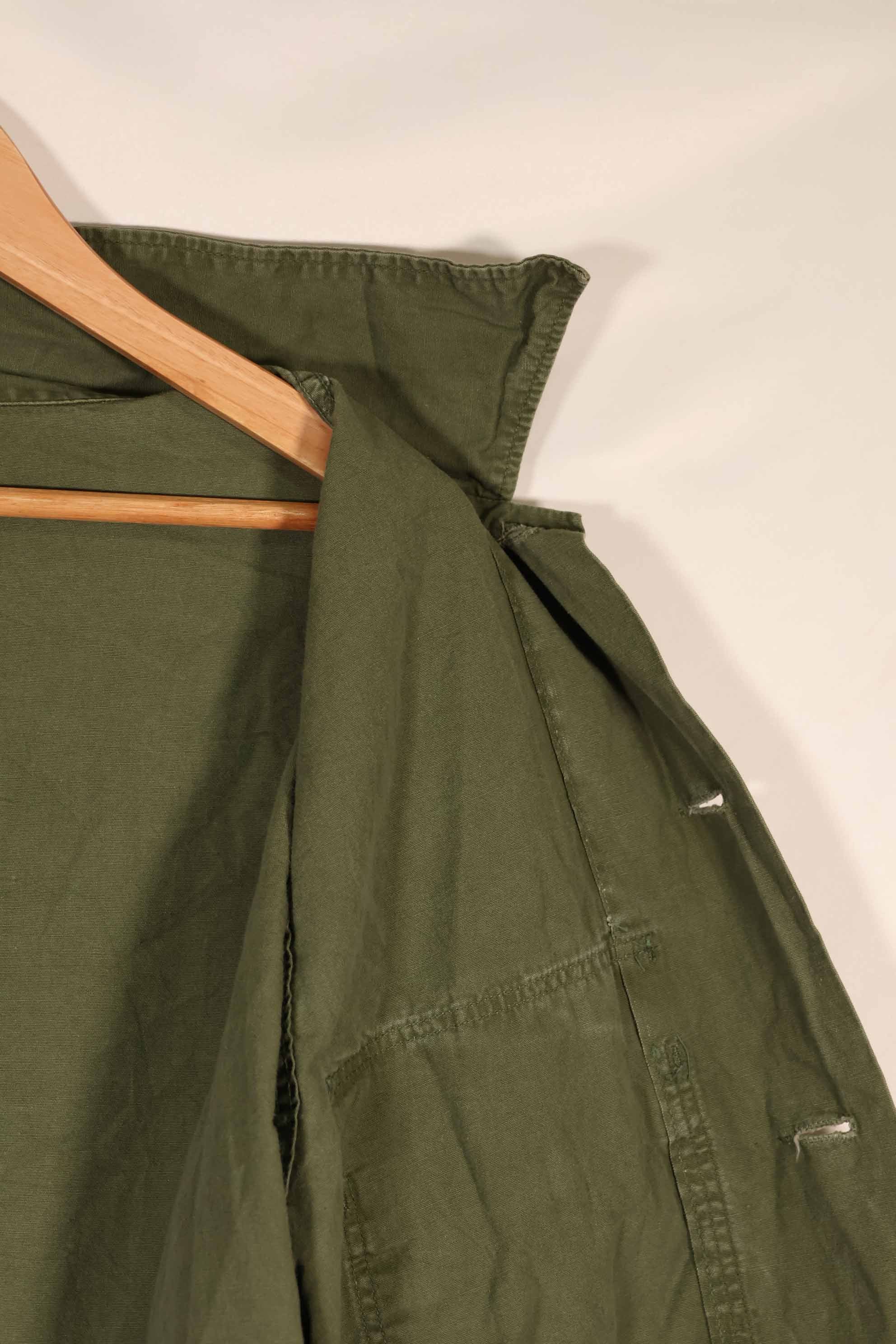 実物 1960年代 ポップリン製 OG-107 ユーティリティシャツ A