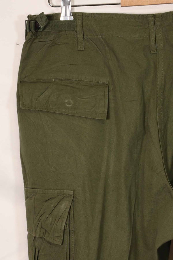 1969年契約 4th Model リップストップ ジャングルファティーグ パンツ L-R 中古品
