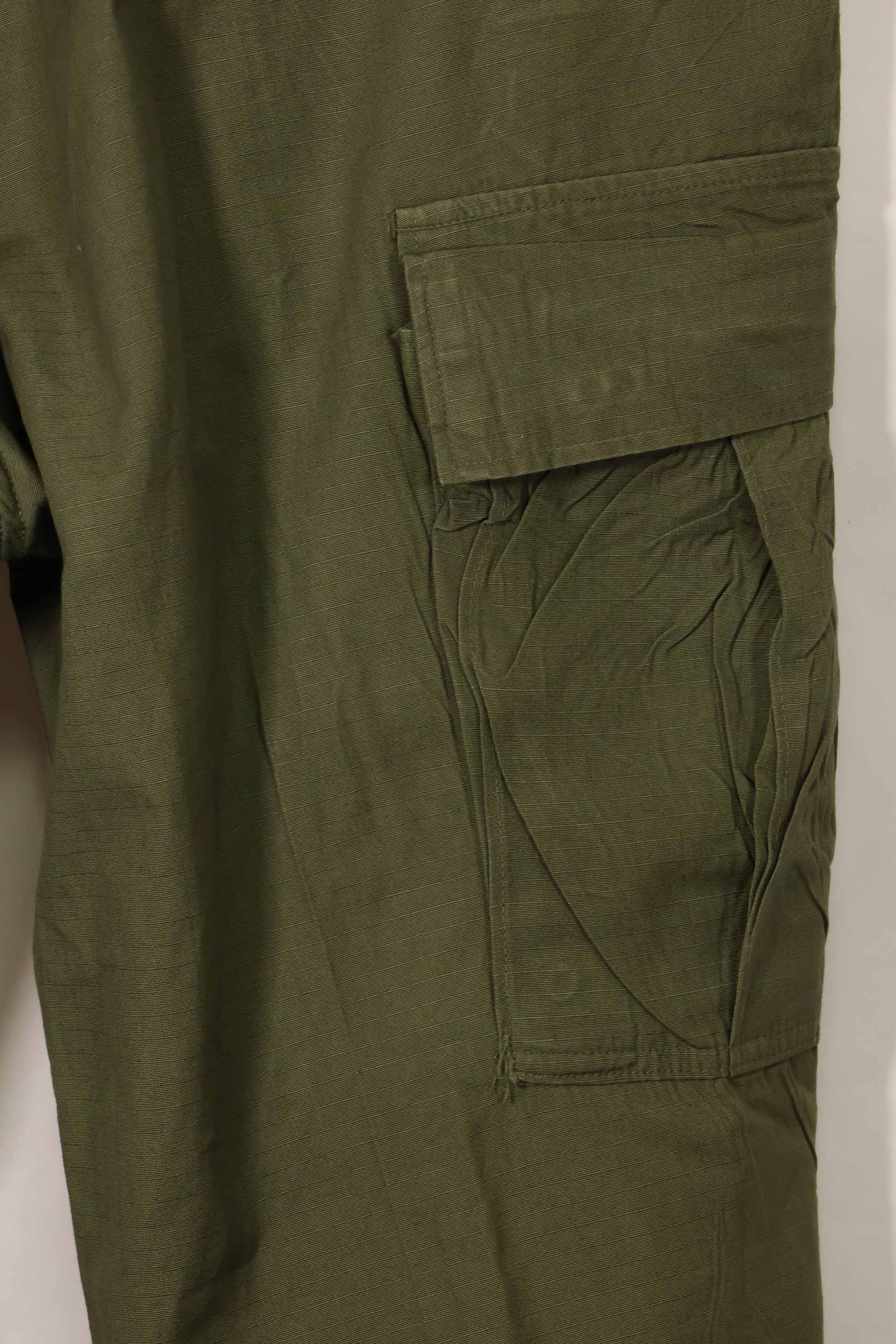 1969年契約 4th Model リップストップ ジャングルファティーグ パンツ L-R 中古品