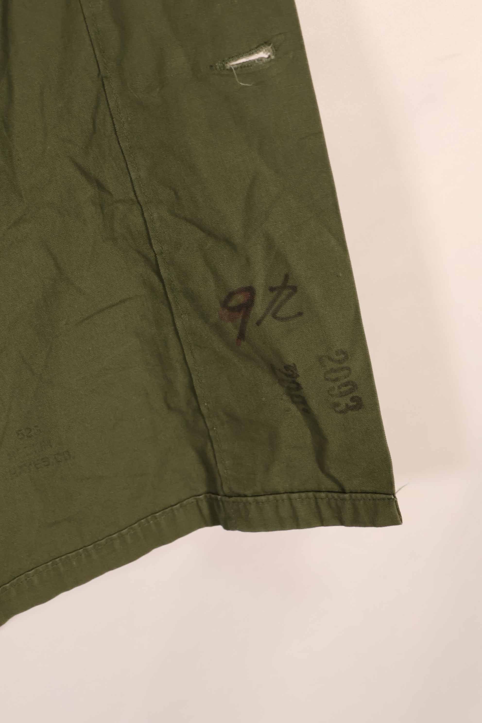 実物 1960年代 ポップリン製 OG-107 ユーティリティシャツ B
