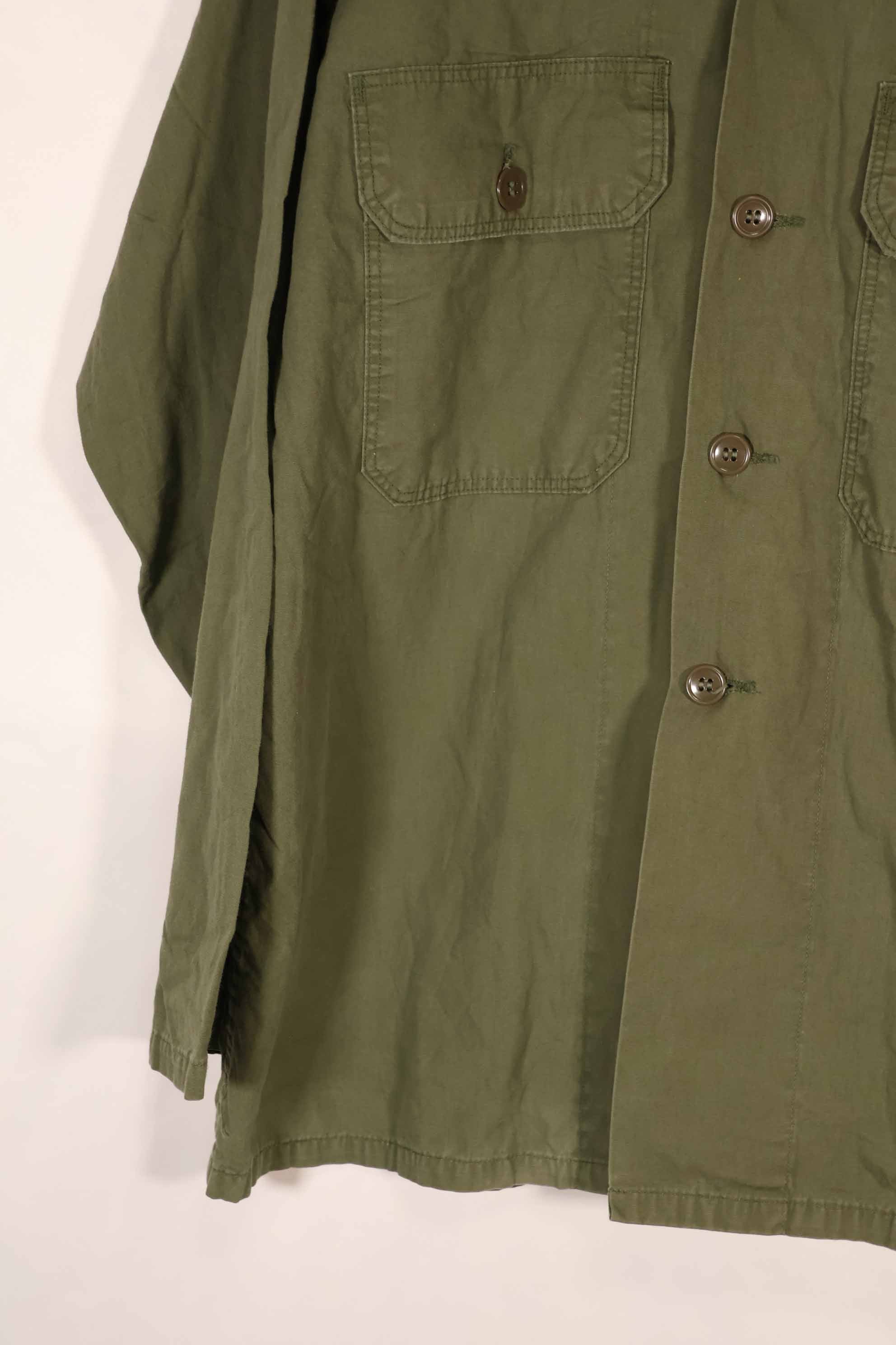 実物 1960年代 ポップリン製 OG-107 ユーティリティシャツ C