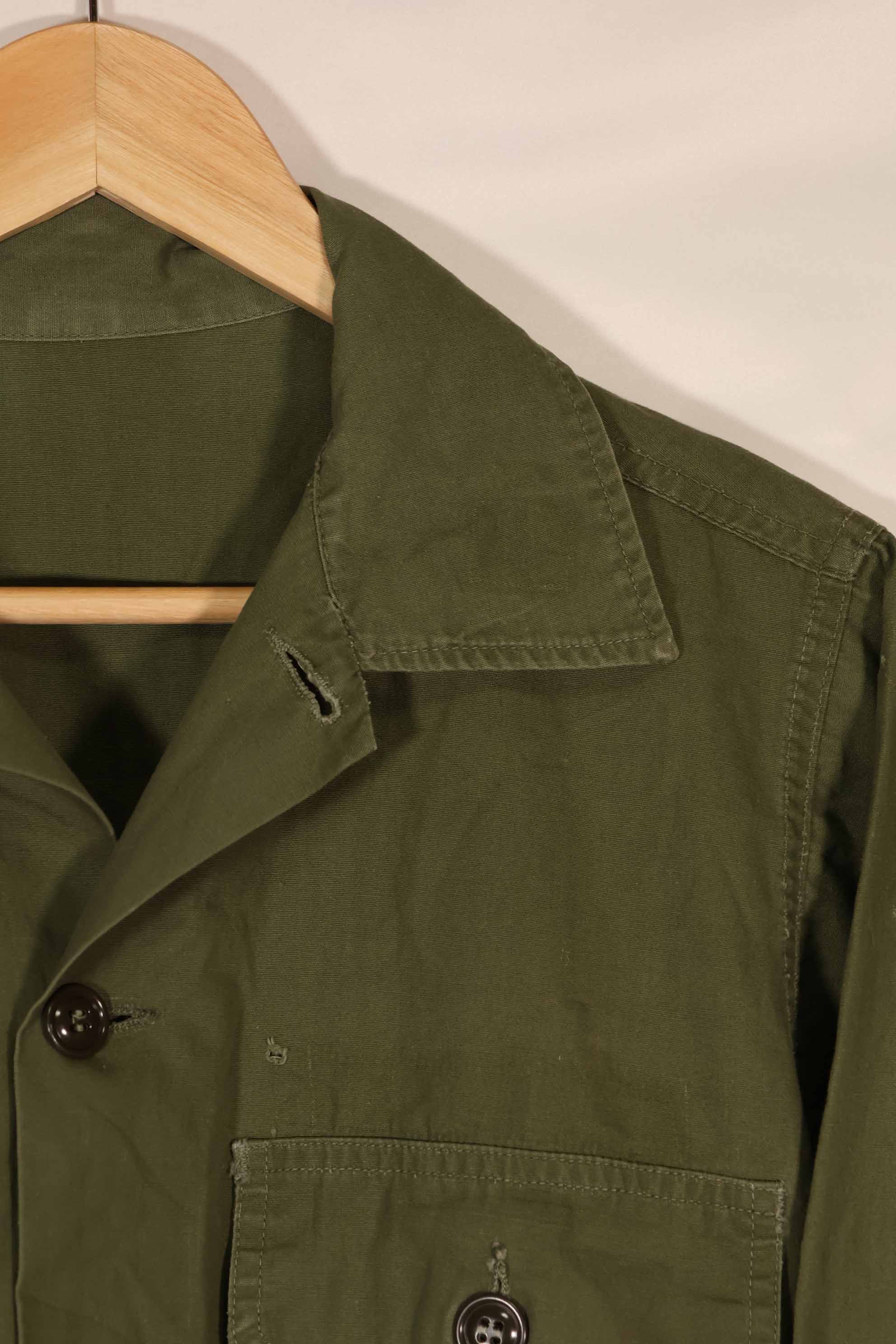 実物 1960年代 ポップリン製 OG-107 ユーティリティシャツ D