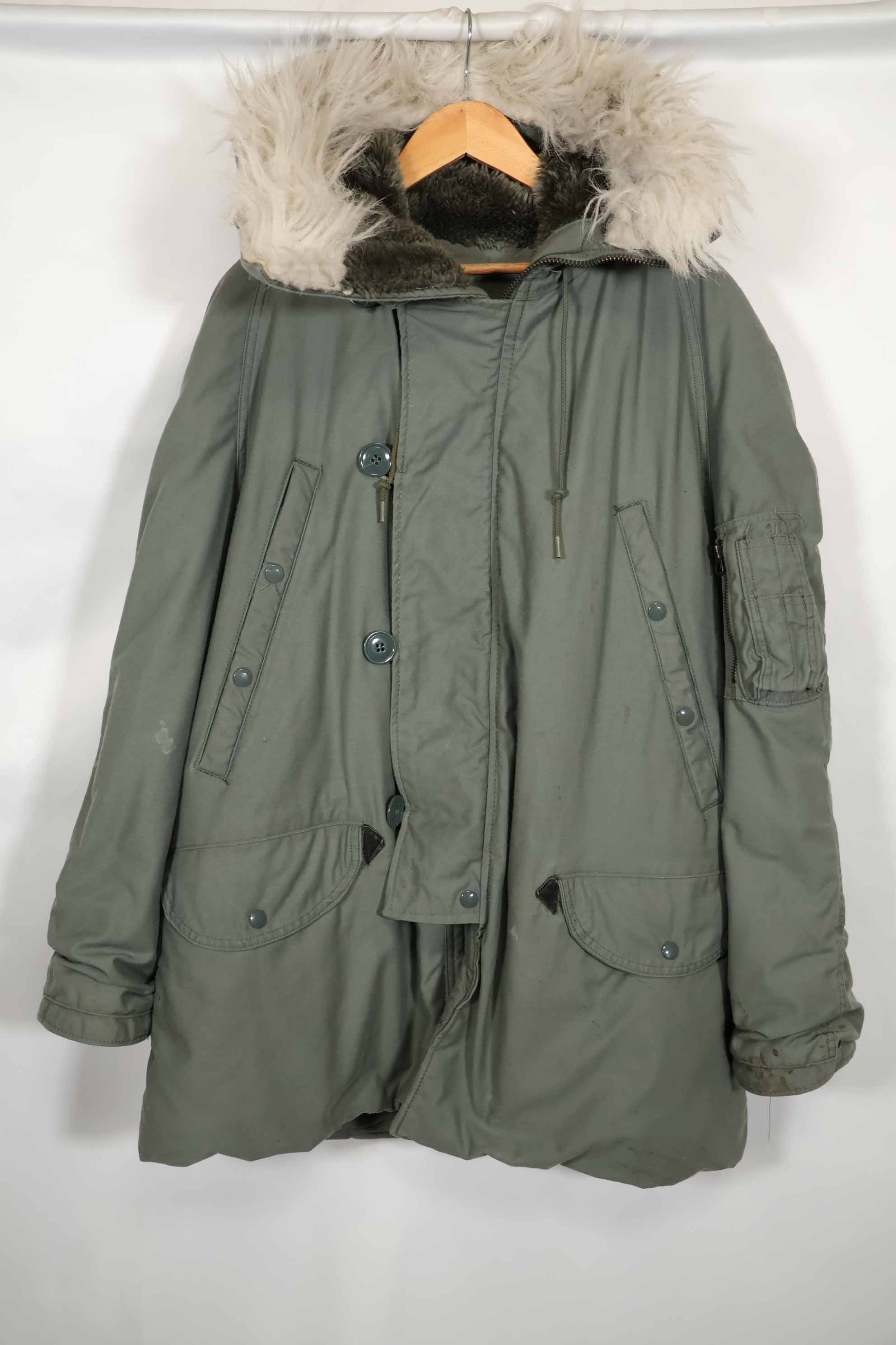 1980年代ロット アメリカ空軍 N3-B フライトジャケット Medium 中古品