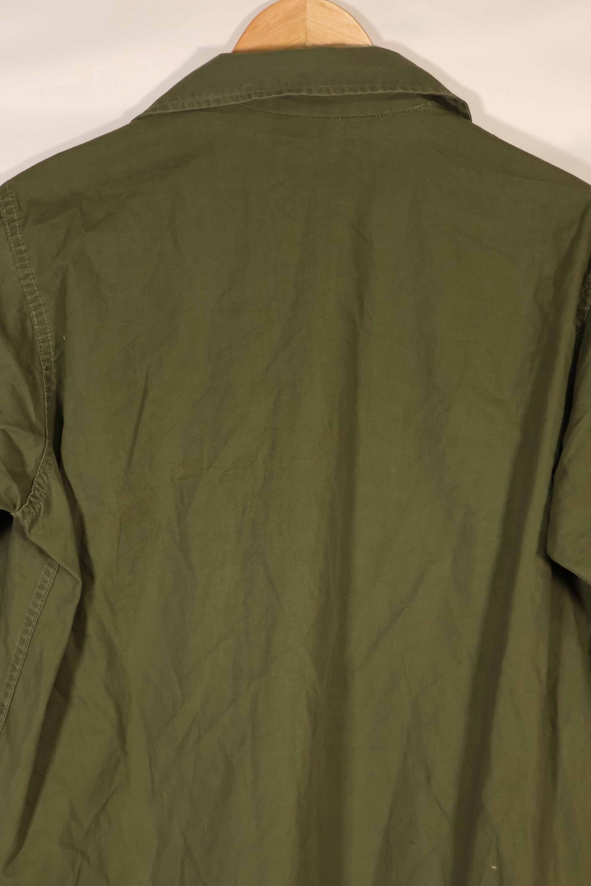 実物 1960年代 ポップリン製 OG-107 ユーティリティシャツ D