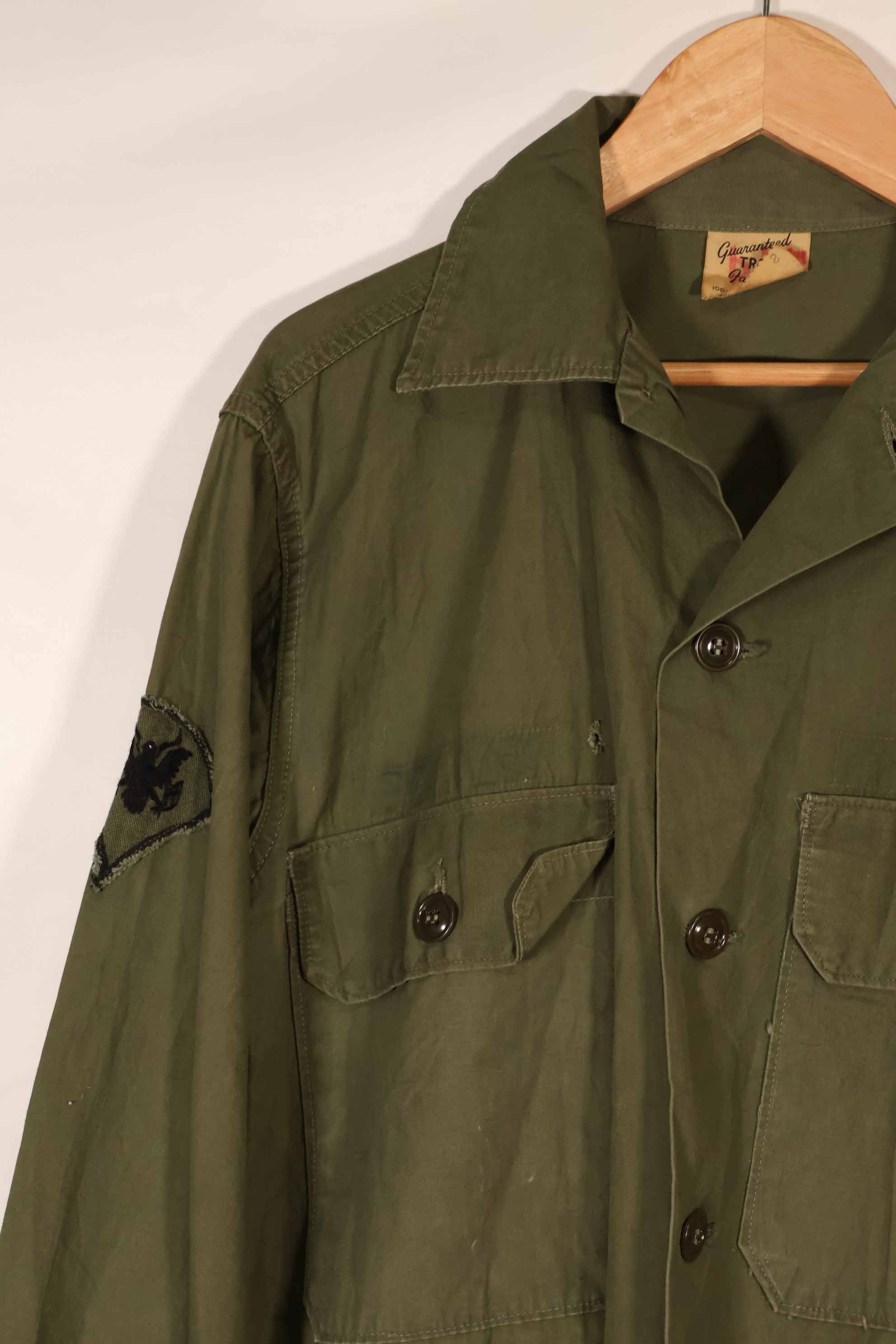 実物 1960年代 ポップリン製 OG-107 ユーティリティシャツ E
