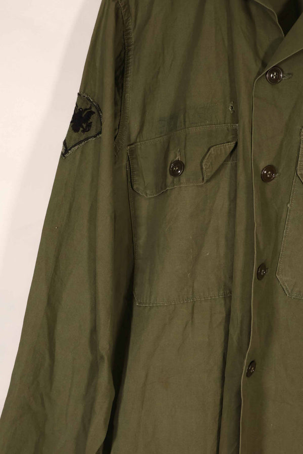 実物 1960年代 ポップリン製 OG-107 ユーティリティシャツ E