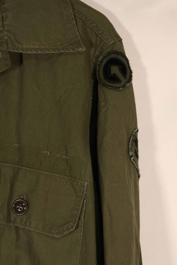 実物 1960年代 ポップリン製 OG-107 ユーティリティシャツ E