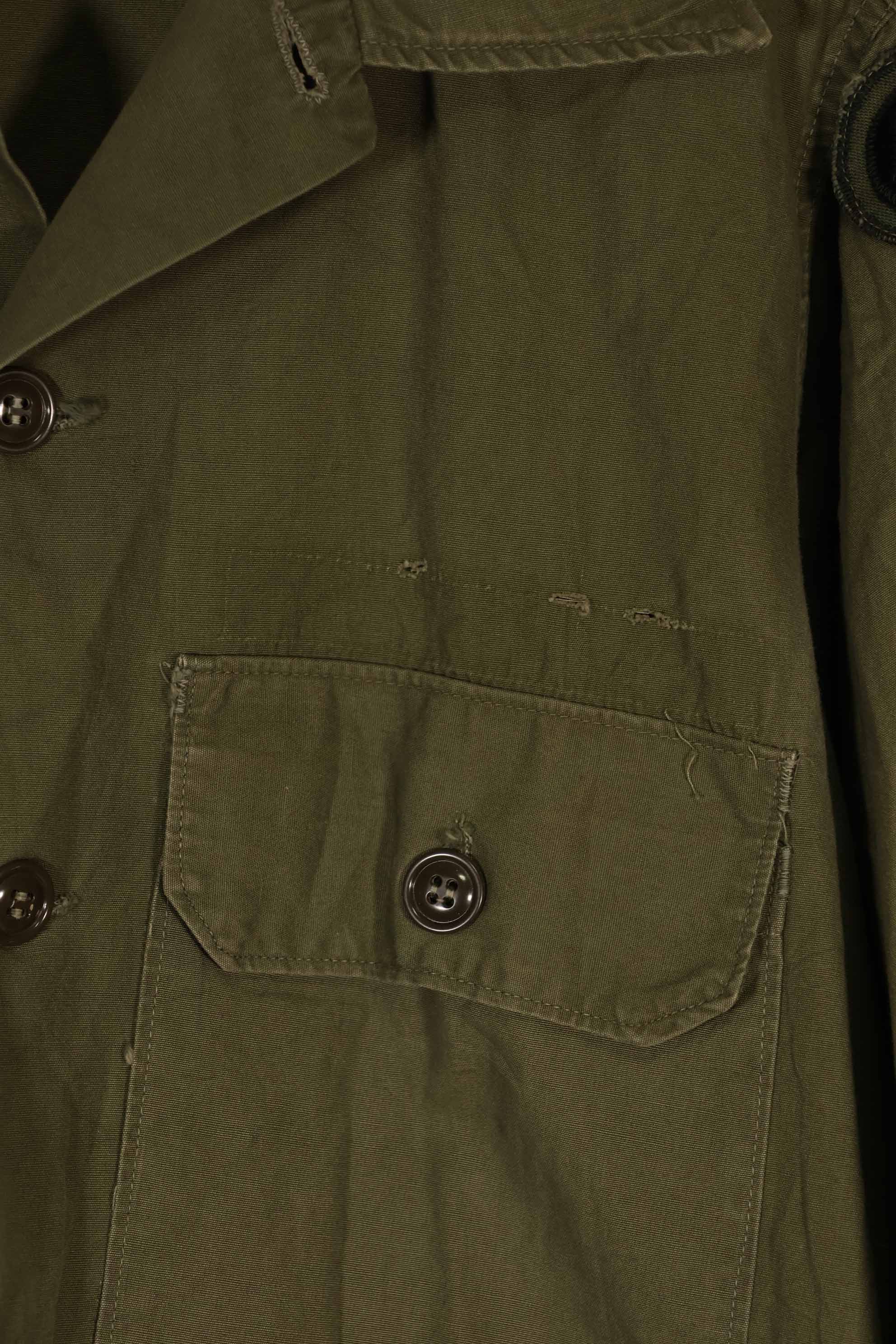 実物 1960年代 ポップリン製 OG-107 ユーティリティシャツ E