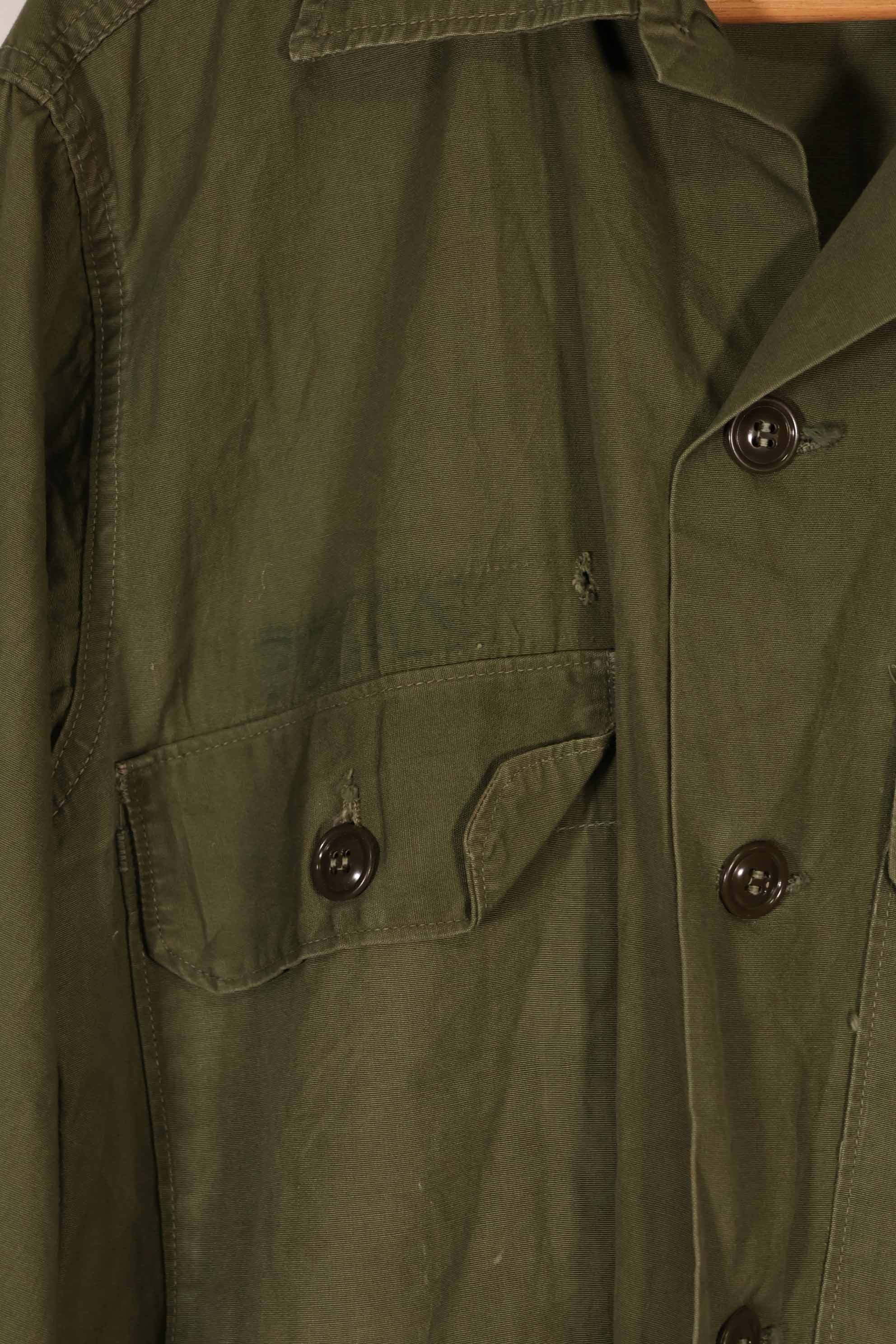 実物 1960年代 ポップリン製 OG-107 ユーティリティシャツ E