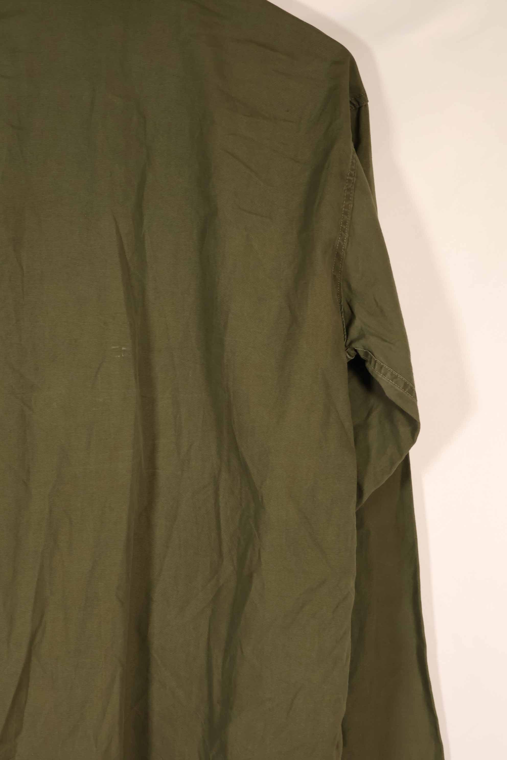 実物 1960年代 ポップリン製 OG-107 ユーティリティシャツ E