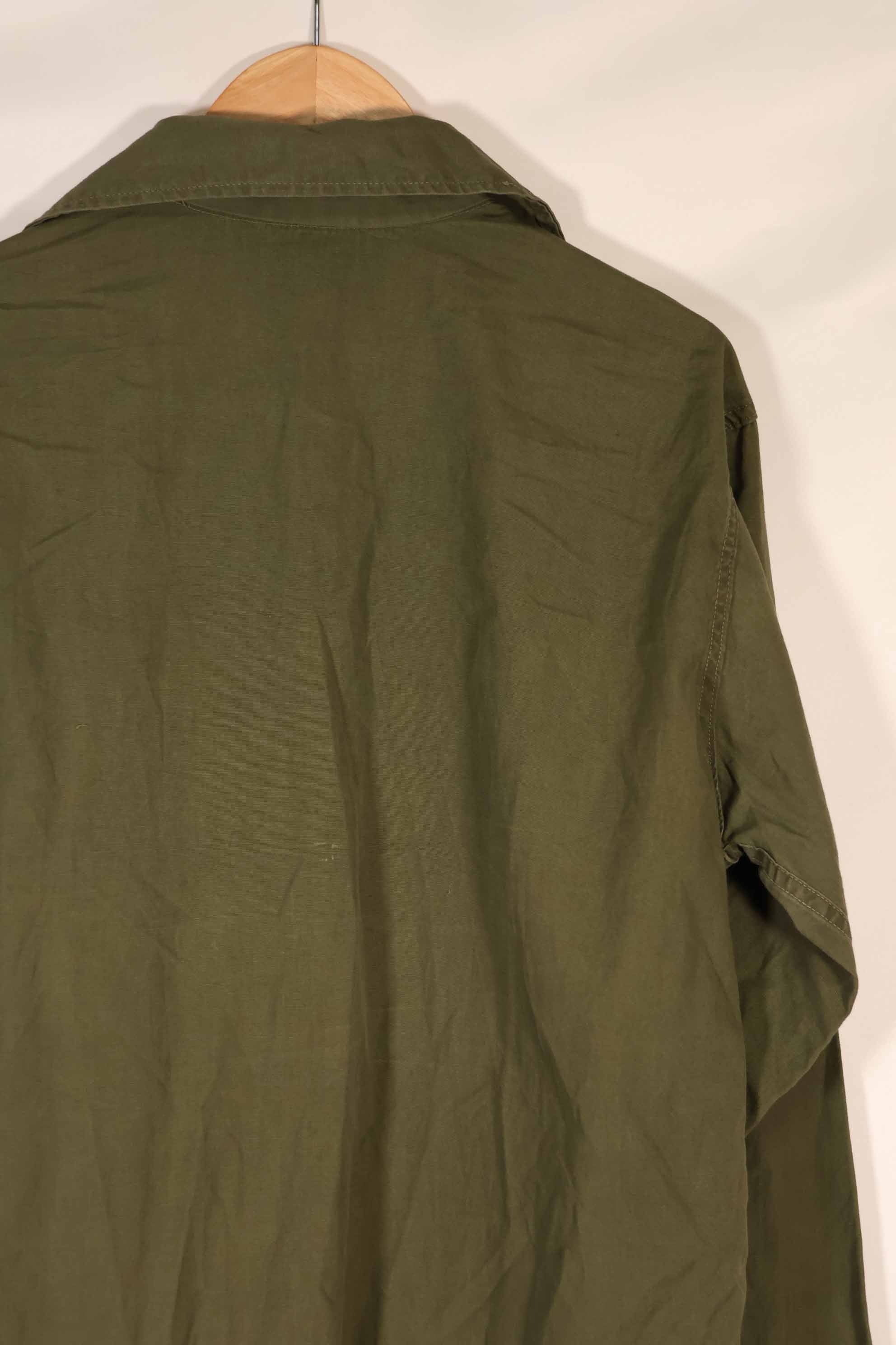 実物 1960年代 ポップリン製 OG-107 ユーティリティシャツ E