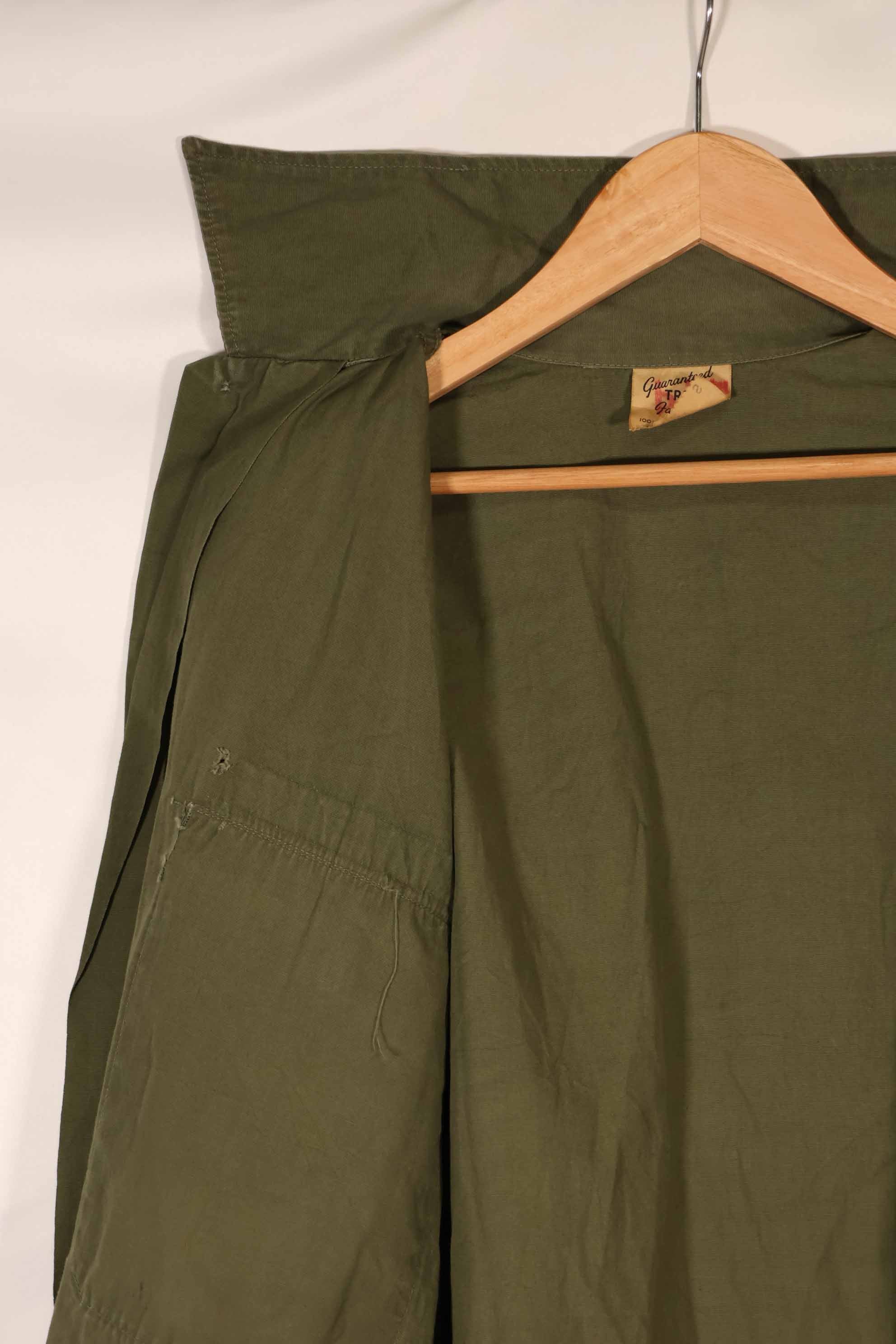 実物 1960年代 ポップリン製 OG-107 ユーティリティシャツ E