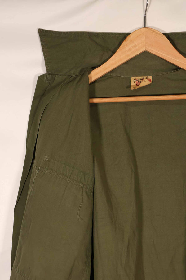 実物 1960年代 ポップリン製 OG-107 ユーティリティシャツ E