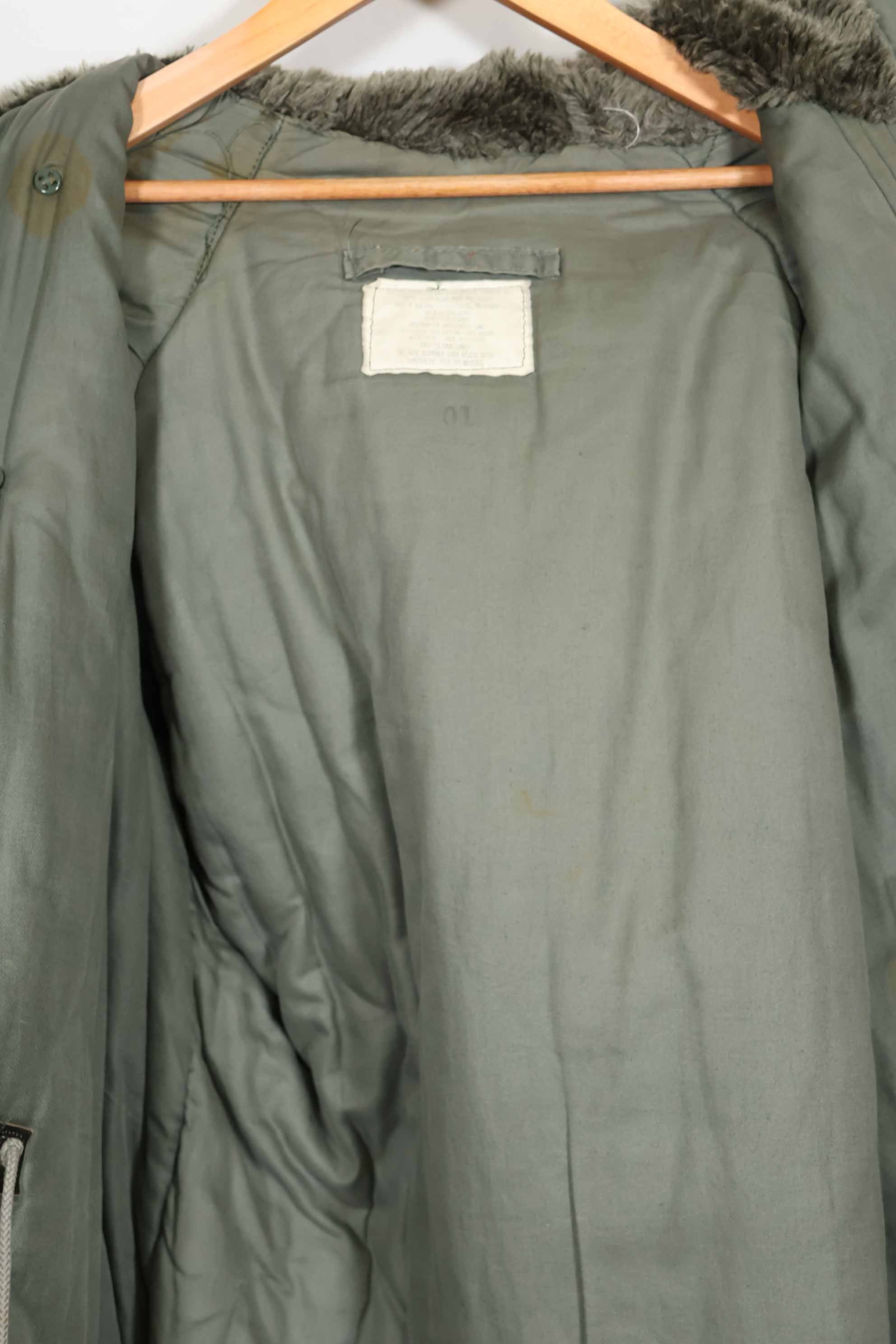 1980年代ロット アメリカ空軍 N3-B フライトジャケット Medium 中古品