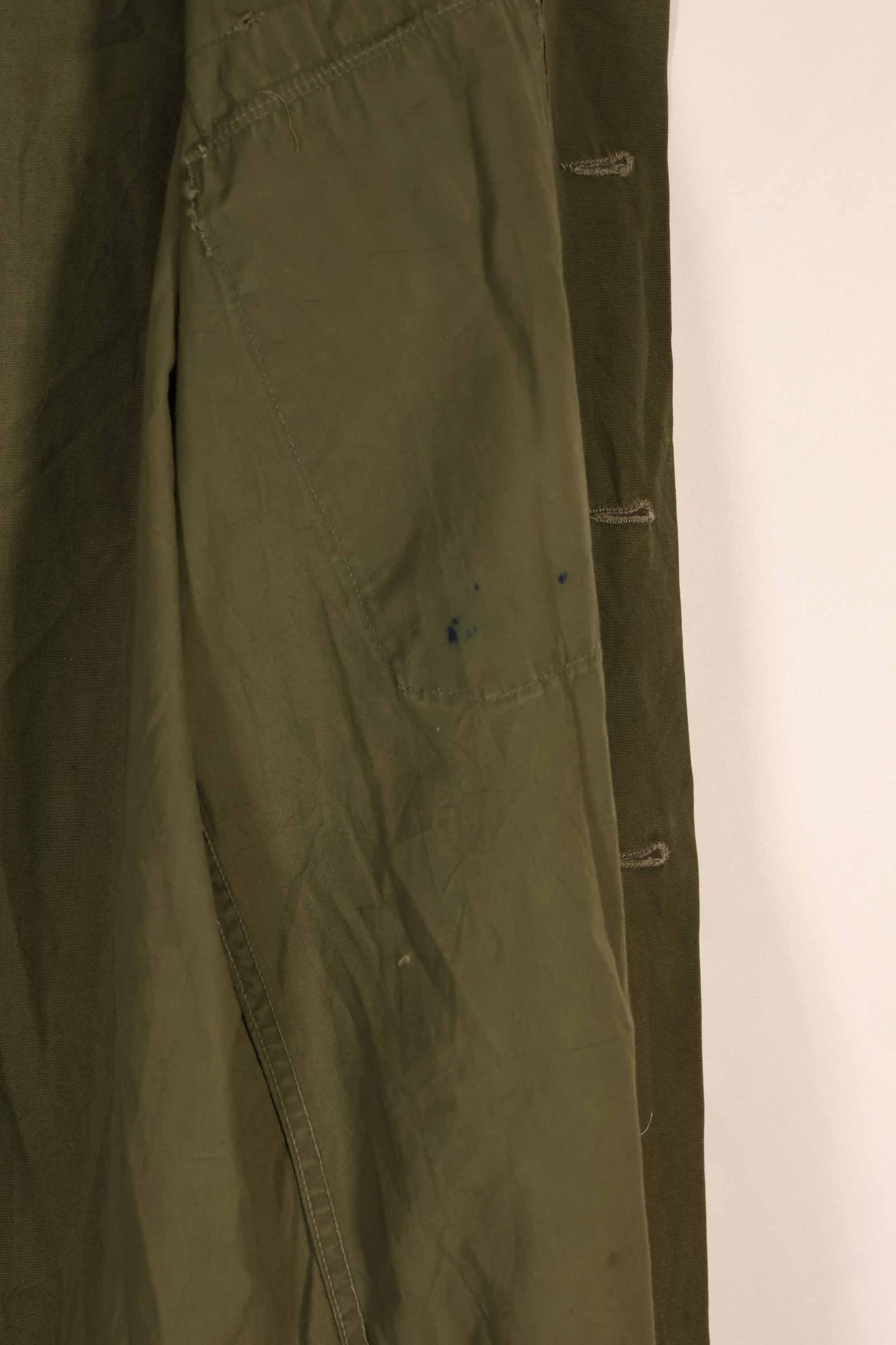 実物 1960年代 ポップリン製 OG-107 ユーティリティシャツ E