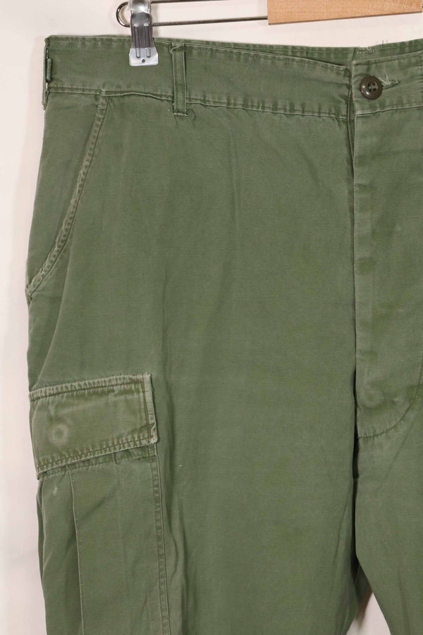 1967年契約 3rd Model ノンリップストップ ジャングルファティーグ パンツ X-L-R 中古品