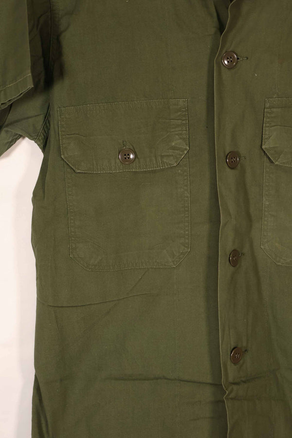 実物 1960年代 ポップリン製 OG-107 ユーティリティシャツ 半袖カスタム F