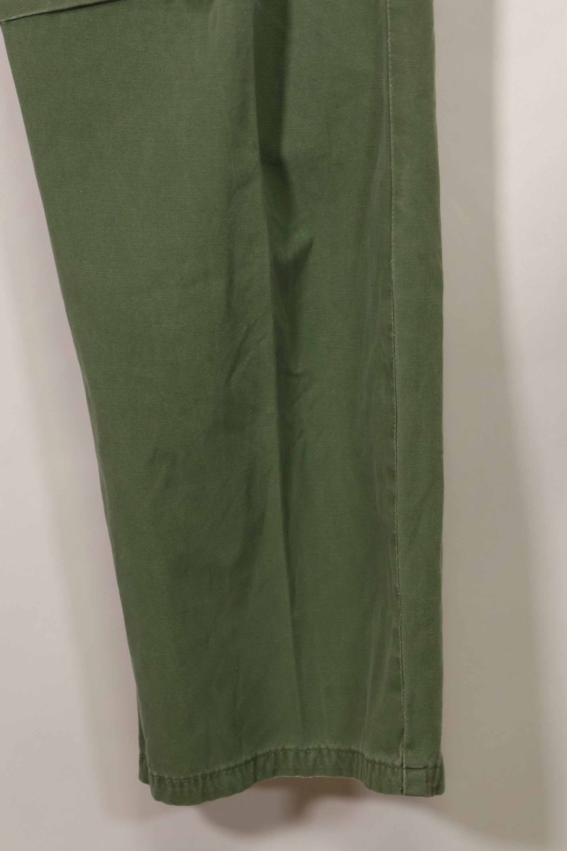 1967年契約 3rd Model ノンリップストップ ジャングルファティーグ パンツ X-L-R 中古品