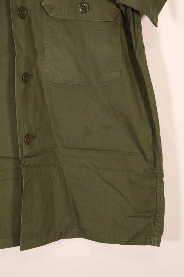 実物 1960年代 ポップリン製 OG-107 ユーティリティシャツ 半袖カスタム F