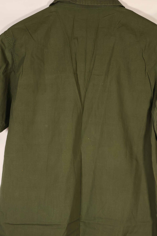 実物 1960年代 ポップリン製 OG-107 ユーティリティシャツ 半袖カスタム F