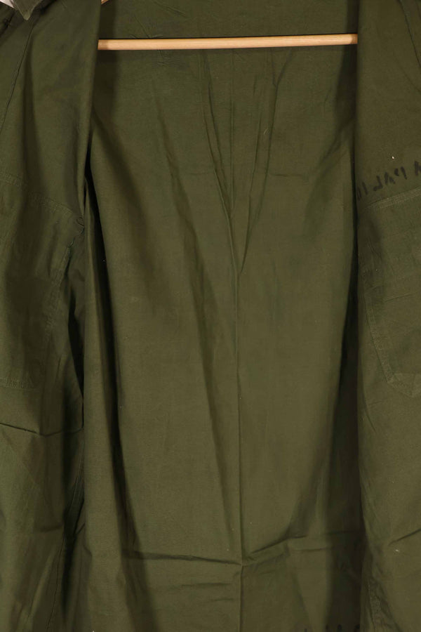 実物 1960年代 ポップリン製 OG-107 ユーティリティシャツ 半袖カスタム F